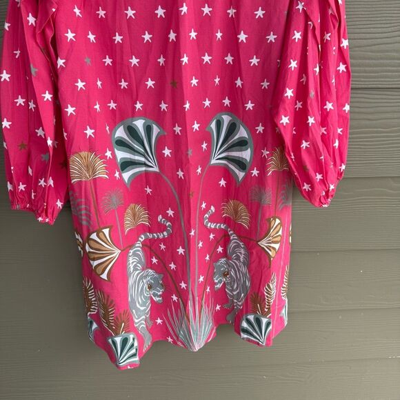 SHERIDAN FRENCH Chic Pink Floral Mini Dress - Picture 6 of 6